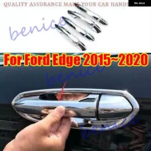 フォード エッジ 2015~2020 クローム 外装 サイドスマート ドアハンドル カバー トリム 8個