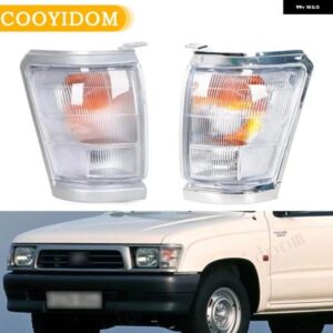 コーナーライト トヨタ ハイラックス 1997 - 01 ヘッドライト ワイドライト ウィンカーライト サイドマーカー クローム トリム