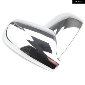 プジョー 307 ドアサイドウィングミラー クロームカバー リアビューキャップアクセサリー