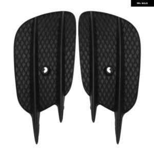 2X 車用フロント バンパー フォグランプ グリル グリル カバー メルセデス ベンツ E CL W213 E200 E260 16-20 A2138856800 A2138856700