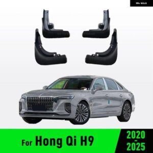 マッド フラップ スプラッシュガード マッドガード フェンダー カーアクセサリー HONG QI H9 2020 - 24 2025