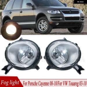 フォグライト VW TOUAREG 2003-2010 PORSCHE CAYENNE 2008-2010 車用フロント バンパー フォグランプ フォグライト 95563116601 7L6941700F