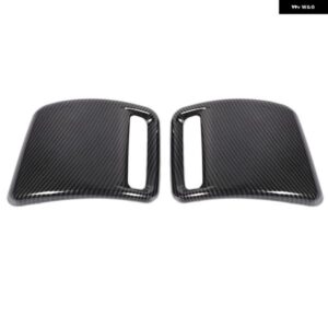 リア テールライト テールライト ランプカバー トリム - ダッジ ラム1500 2019 - 22アクセサリー ABSカーボン