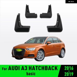 アウディ A3 ハッチバック 2016 - 19 フェンダー マッド フラップ スプラッシュガード マッドガード カーアクセサリー