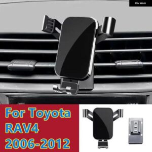トヨタ RAV4 2006-2012 ダッシュボード エアベント マウント クリップ 重力電話 ホルダー
