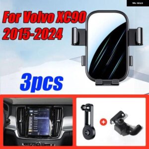 ボルボ XC90 2015-2024 車用携帯電話 ホルダー スタンド マウント クリップ