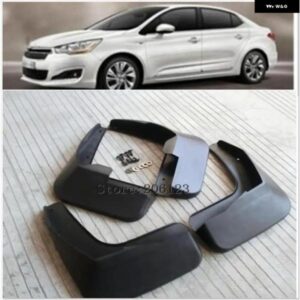 車用マッド フラップセット 2013-2017 シトロエン C4 セダン C4L C4 L マッド フラップ スプラッシュガード マッド フェンダー 2014 2015 2016