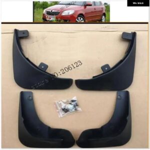 車用マッド フラップセット シュコダ ファビア 2 2007-2014 ルームスター マッド フラップ スプラッシュガード マッド 2008 - 13