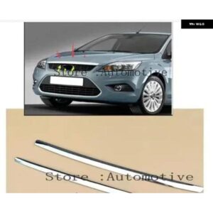 フォード フォーカス 2009-2013 ABS クローム フロント グリル 装飾 カバー フレーム トリム グリル デコレーションストリップモールディング 1個