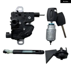 車用 ボンネット フードリリースロックリペアキット ラッチ キー2個付き 4M5AA16B970 フォード フォーカス MK2 2004-2012 1355231 4895285