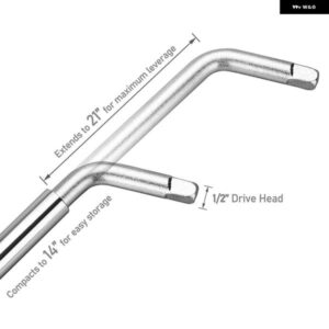 伸縮式自動車タイヤレンチ タイヤソケットレンチ 自動車用品 自動車リペア