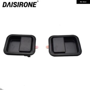 フロント外側フル ドアハンドル ペア メタル ジープ ラングラー YJ TJ CJ7 スクランブラー 55176382AE 55176383AE 1ペア