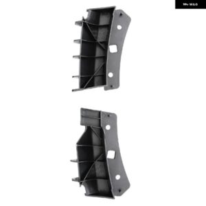 1ペア 車用 バンパー マウント ブラケット LH+RH 1084170-00-B 1084169-00-B ブラック ABS TESLA モデル3 2017 - 21