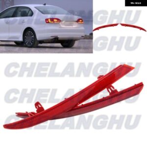VW ジェッタ 2012 - 15 US バージョン 2個 左+右側 リア バンパー リフレクター 5C6955105 5C6955106 5C6945106B