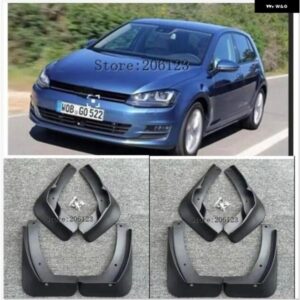 マッド フラップ フォルクスワーゲン VW ゴルフ 7 MK7 VII 2013 - 16 マッド フラップ スプラッシュガード フロント リア マッド フラップ マッドガード