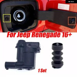 燃料タンクカバー ドアロックバックル モーター スプリング ロックラッチ ジープ レネゲード 16+