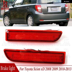 1ペア 車用フロント バンパー LED ブレーキライト ブレーキストップ ハザード灯 テールライト テールライト カー スタイリング トヨタ RAV4 サイオン XD