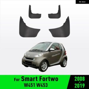 スマート フォーツー W451 W453 2008 - 14-2019 フェンダー マッド フラップ スプラッシュガード マッドガード マッド フラップ