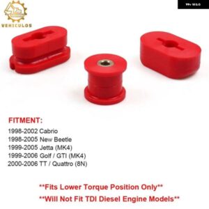 1セット ロワードッグボーン エンジン マウント ブッシングキット インサート ゴルフ MK4 R32 1999-2006 A3 S3 TT シート レノ トレド オクタビア