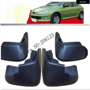 フロントリア モールド車用マッド フラップ プジョー 206 ハッチバック ハッチ 1998-2012 マッド フラップ スプラッシュガード マッド フェンダー