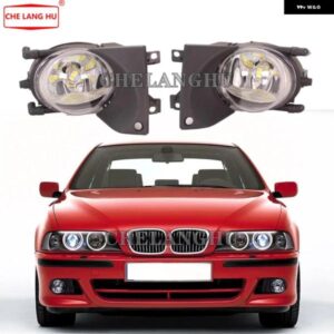 BMW 5シリーズ E39 1999 - 04 カー スタイリング フロントLED フォグランプ ハロゲン フォグランプ ライト