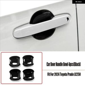 ドアハンドル ボウルカバー キャップ 2024 トヨタ プラド LC250 ランドクルーザー アクセサリー