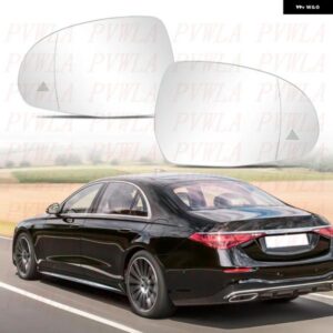 ベンツ W206 W223 X254 EQE V295 V297 2022 2023 2024 カーアクセサリー ブラインド スポットヒートミラー ガラス A0998104703 A0998108101