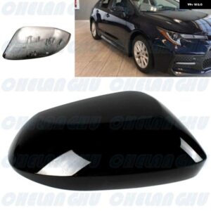 右側ブラック塗装リアミラー ハウジング カバー キャップ ハウジング トヨタ カローラ2020-2021カーアクセサリー87915-52251-C2