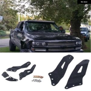 2個 52インチ カーブアッパー フロントガラス ライトバー マウント ライト スタンド 外装 アクセサリー 1999-2006 シボレー