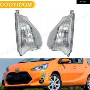 フロントサイド コーナーライト サイドマーカー パーキング ランプ コーナー ウィンカーライト トヨタ プリウス C 2015-2016 81511-52070 81521-52070