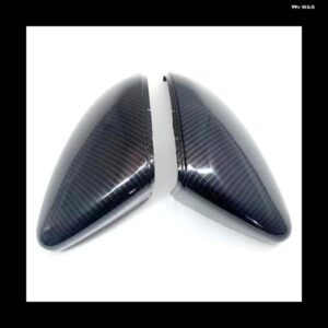 フォルクスワーゲン ゴルフ 7 MK7 2013-2020 カーボン サイド リアビューミラー カバー トリム サイド ウィングミラー キャップ 車