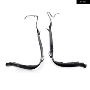 2個 フロント ヘッドライト シールカバー トリム リング - アウディ A6 C5 2002 - 05 フェイスリフト 4B0941191A 4B0941192A