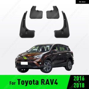 フェイスリフト トヨタ RAV4 2016 2017 2018フェンダー マッドガード ガードスプラッシュ カーアクセサリー