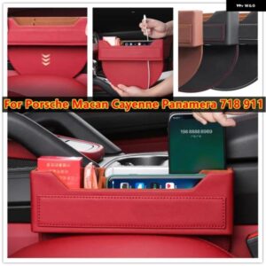 車シート隙間 収納 ボックス バッグ オーガナイザー ケーススリット フィラー ホルダー ポルシェ マカン カイエン パナメーラ718 911 インテリア