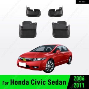 ホンダ シビック 2006 - 11 フェンダー マッドガード ガード スプラッシュ カーアクセサリー