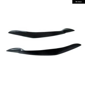 車用フロント樹脂 ヘッドライト アイブロウカバー トリム X5 E70 2007-2013 光沢