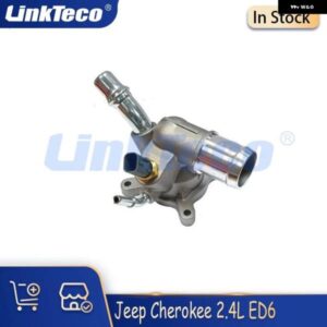 エンジン 部品 サーモスタット ハウジング 2.4 L L4 GAS ジープ チェロキー コンパス ダッジ ダート クライスラー 200 サルーン 2.4L ED6 EDD ECK 14-20