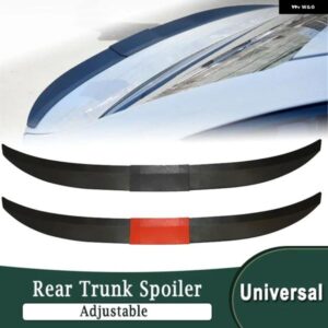 汎用 リア トランク スポイラー リップウィングブラック車セダン フォルクスワーゲン VW BMW ホンダ インフィニティ メルセデス ベンツ