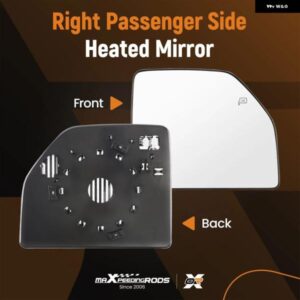 リア ホルダー 付きヒーター付きミラー ガラス フォード F150 トラック 2015-2020 フォード F250 スーパーデューティー F450 F550 トラック 2017-2019