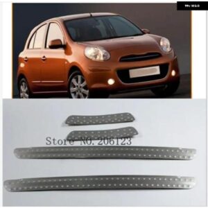 ドアシル スカッフプレート カーアクセサリー 日産 マーチ 2010-2016