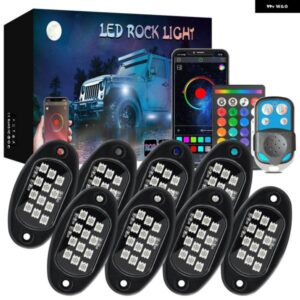 車用LEDシャーシストリップPCBフレキシブルLED APPAMBIENT HOLDING LED 装飾 シャーシ4X4オフロード アンビエントライト 4/6/8IN1