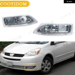 車用 フォグランプ フロント バンパー ドライビングランプ アセンブリ バー トヨタ SIENNA 2004 2005 81220-AE010 81210-AE010 カー スタイリング