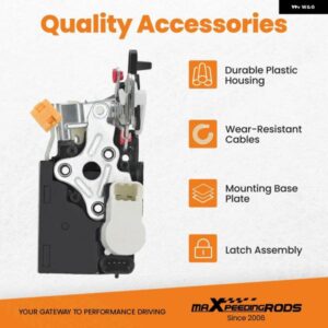 リアドライバー側ドアロック アクチュエーター シボレー シルバラード シエラ 2001-2007 15110651