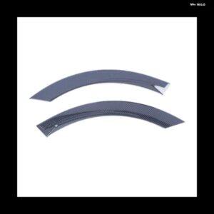 車用カーボン リアホイールアイブロウ トリム サイドボディガーニッシュ ステッカー アクセサリー-V 2022