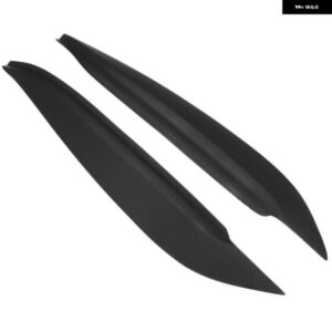 車用 ヘッドライト アイブロウ樹脂 ステッカー トリム カバー ヘッドライト リッド マツダ 3 ハッチバック アクセラ2004-2009