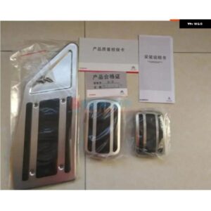 プジョー 3008 5008/GT 2017 2018 2019 AT ガスブレーキ ペダルカバー ドリル 滑り止め アクセルオーバーレイ アクセサリー