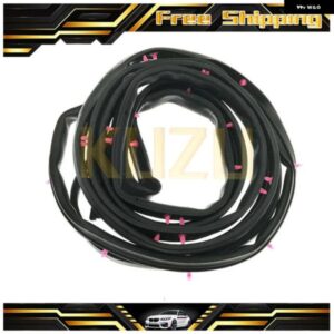 車ドアサイレンスウェザーストリップシール 72365-SDA-A01 72825-SDA-A01 ホンダ アコードセダン 2003 - 07