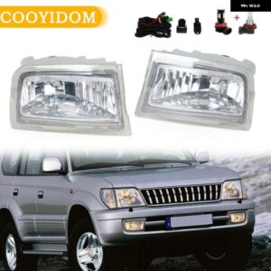 トヨタ ランドクルーザー プラド FJ90 3400 1996-2003 デイランニング用 ドライブランプカバー バルブ 無