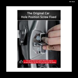 2セット 車用 TRD ドアロック バックル スタビライザー レクサス トヨタ ヤリス ランドクルーザーシリーズ ノイズ除去 スペースラッチ