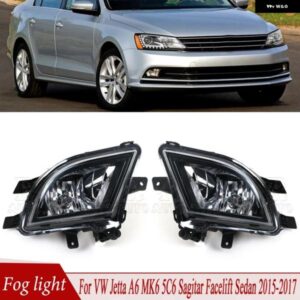フォグランプ 車用 フロント バンパー ドライビング フォグライト 車用 フォグランプ VW ジェッタ A6 MK6 5C6 サジター フェイスリフト セダン 2015-2017